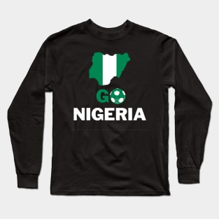 GO NIGERIA Womens World Cup T-shirt Long Sleeve T-Shirt